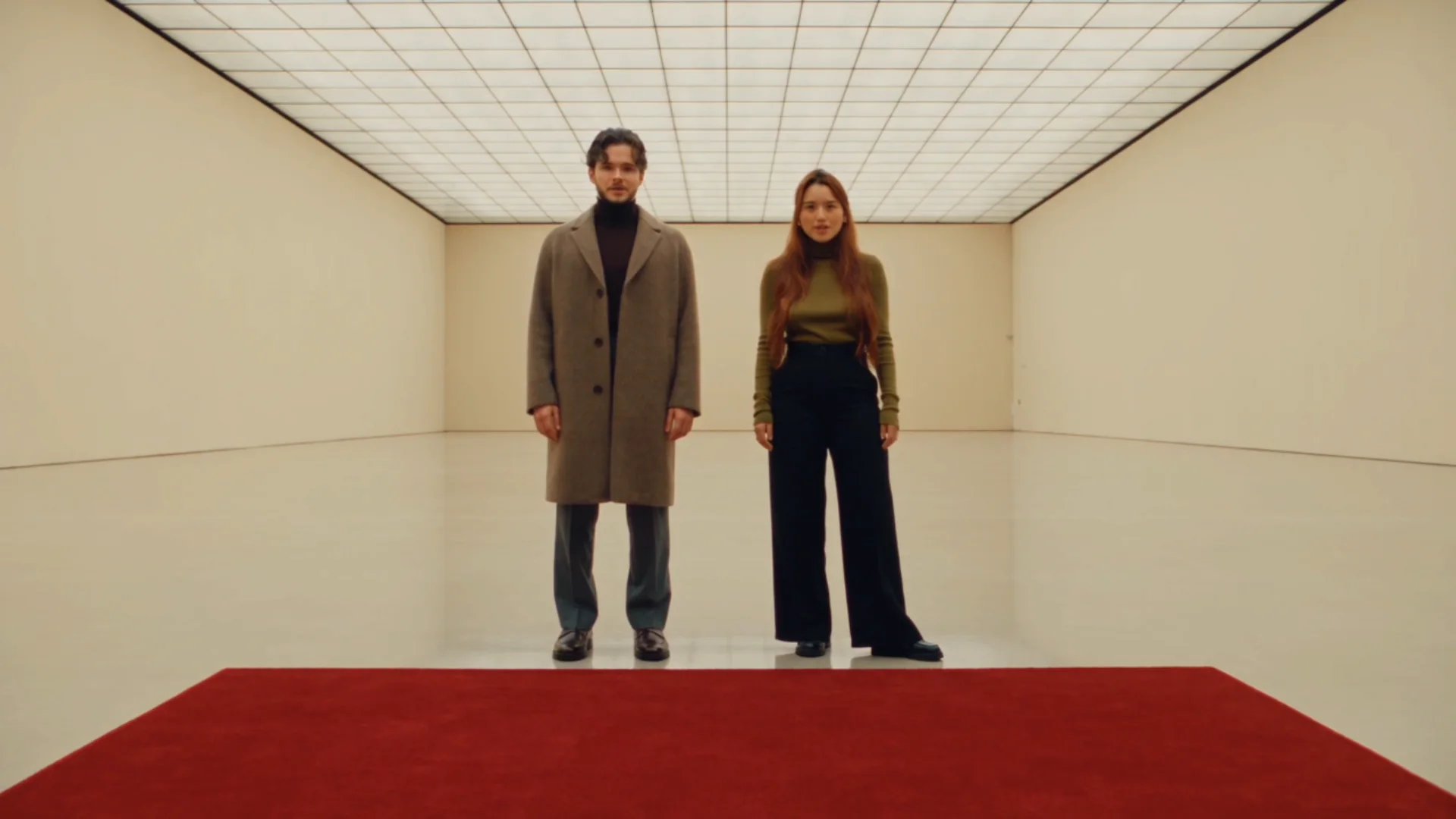 Michelle and Jean in a studio, at the start of Haiven’s AI manifesto